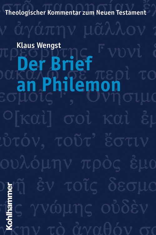 Produktbild: Der Brief an Philemon