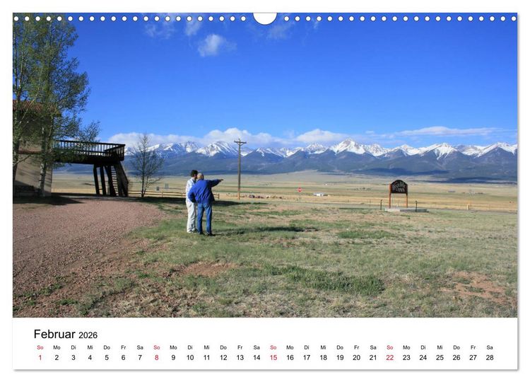 Produktbild: Colorado, USA - Ausflugsziele rund um Colorado Springs (Wandkalender 2026 DIN A3 quer), CALVENDO Monatskalender