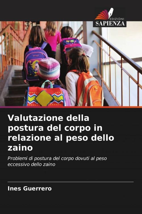 Produktbild: Valutazione della postura del corpo in relazione al peso dello zaino