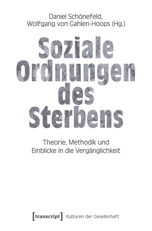 Produktbild: Soziale Ordnungen des Sterbens