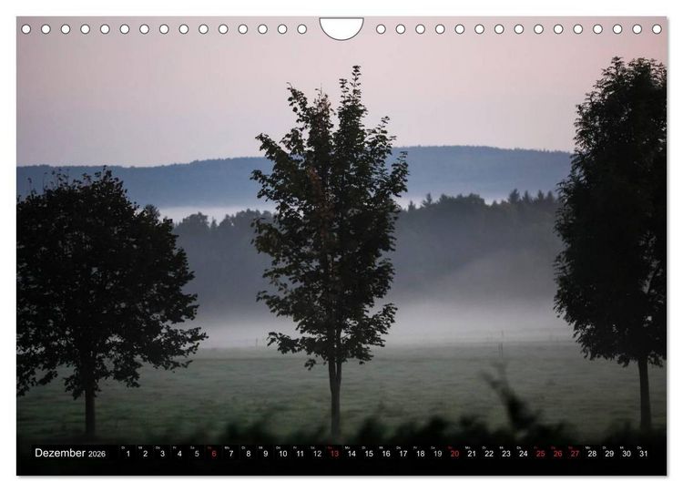 Produktbild: Sch&ouml;ne Landschaften der Oberlausitz (Wandkalender 2026 DIN A4 quer), CALVENDO Monatskalender