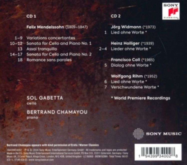 Produktbild: Mendelssohn