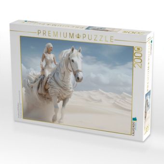 Produktbild: CALVENDO Puzzle Surrealismus trifft Pferdefans | 2000 Teile Lege-Gr&ouml;&szlig;e 90x67cm Foto-Puzzle f&uuml;r gl&uuml;ckliche Stunden