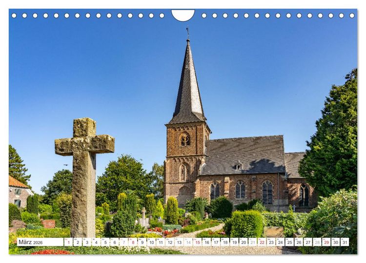 Produktbild: Am Niederrhein - Xanten (Wandkalender 2026 DIN A4 quer), CALVENDO Monatskalender