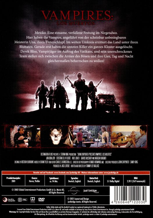 Produktbild: John Carpenter&rsquo;s VAMPIRES: LOS MUERTOS