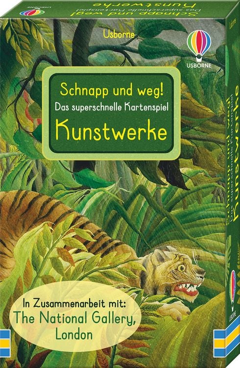 Produktbild: Schnapp und weg! Das superschnelle Kartenspiel: Kunstwerke