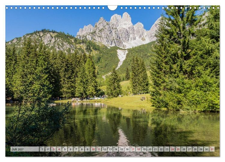 Produktbild: Dachstein und Schladminger Tauern (Wandkalender 2027 DIN A3 quer), CALVENDO Monatskalender