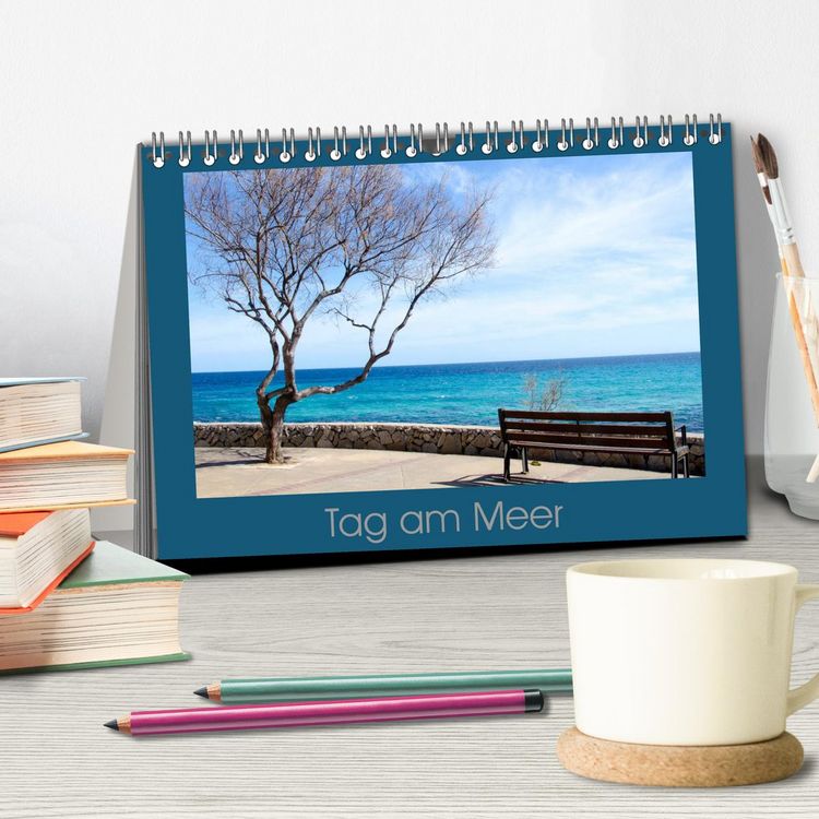 Produktbild: Tag am Meer (Tischkalender 2026 DIN A5 quer), CALVENDO Monatskalender