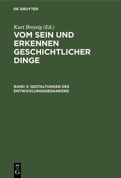 Produktbild: Gestaltungen des Entwicklungsgedankens