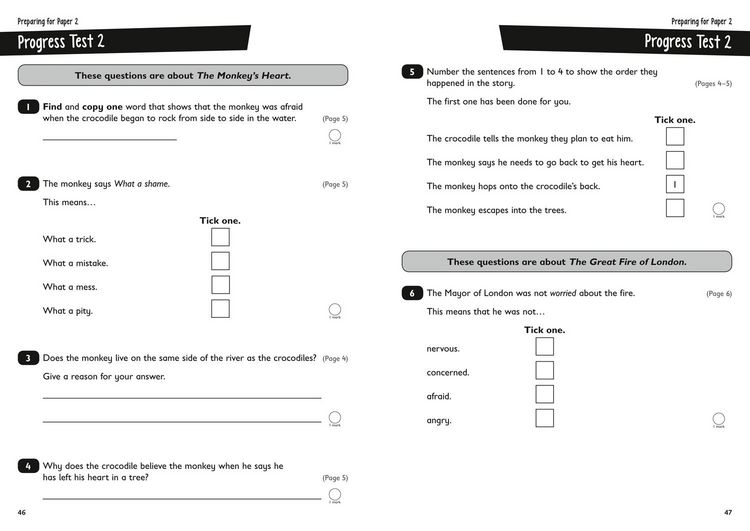 Produktbild: KS1 READING SATS QUESTION BOOK