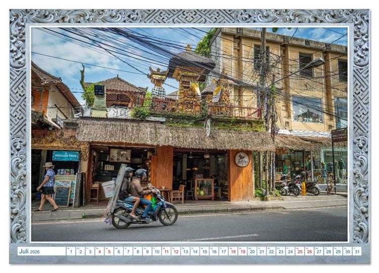 Produktbild: Bali, die unvergleichliche Sch&ouml;nheit (hochwertiger Premium Wandkalender 2026 DIN A2 quer), Kunstdruck in Hochglanz