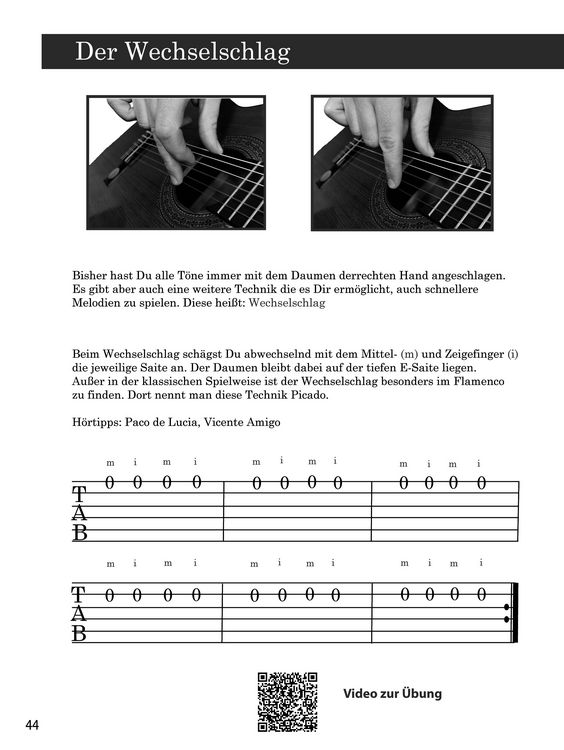 Produktbild: Gitarre Komplett - Das Handbuch f&uuml;r Konzert- und E-Gitarre