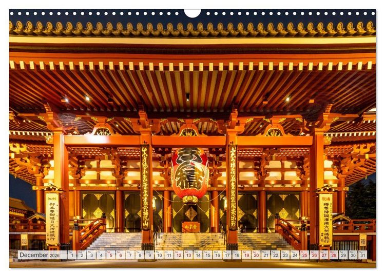 Produktbild: JAPAN Journey through time and beauty (Wall Calendar 2026 DIN A3 landscape), CALVENDO 12 Month Wall Calendar