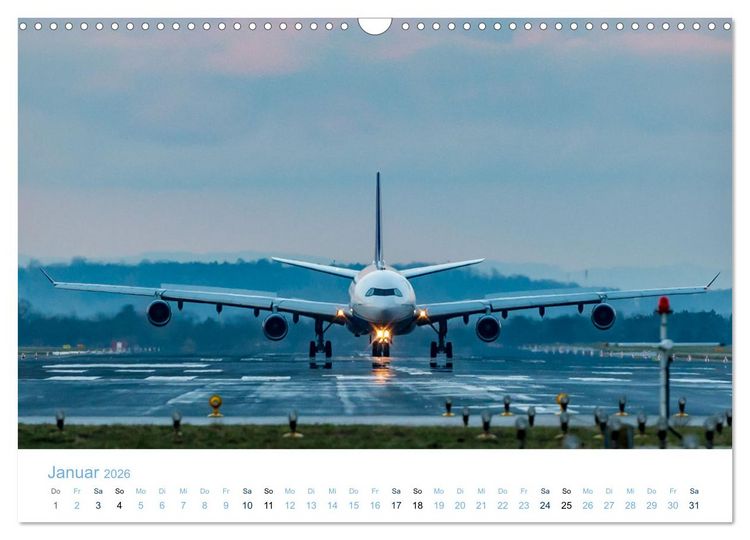Produktbild: Vierstrahlige Jets (Wandkalender 2026 DIN A3 quer), CALVENDO Monatskalender