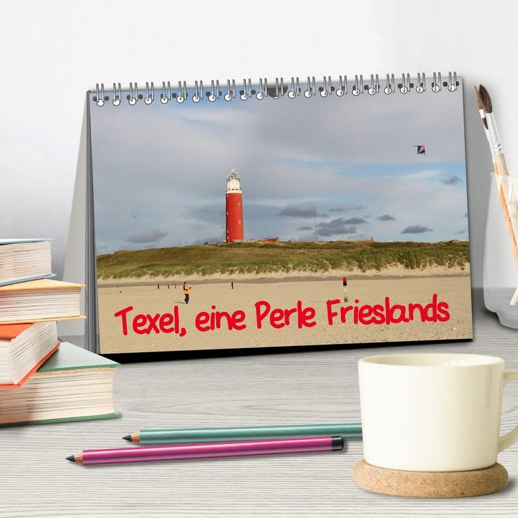 Produktbild: Texel, eine Perle Hollands (Tischkalender 2026 DIN A5 quer), CALVENDO Monatskalender