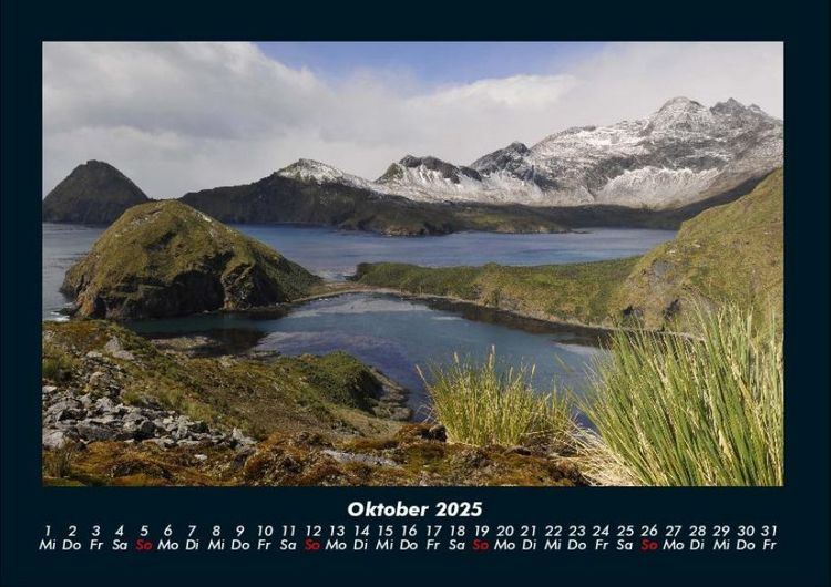 Produktbild: Die Seen der Erde 2025 Fotokalender DIN A4