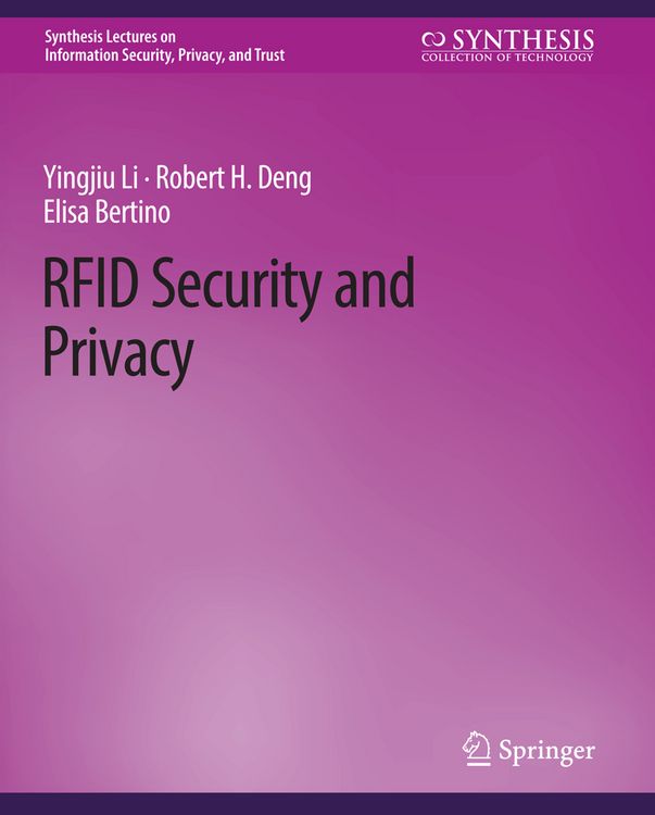 Produktbild: RFID Security and Privacy