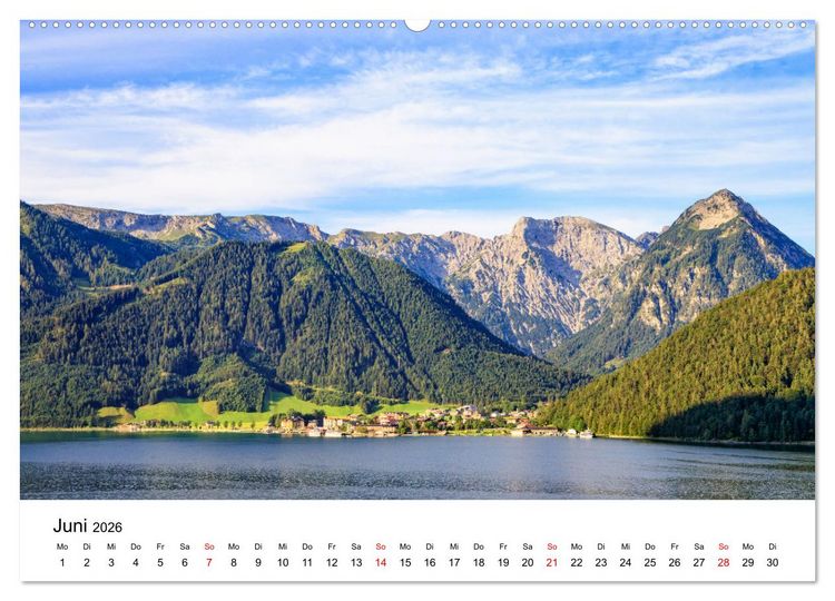 Produktbild: Traumhafter Achensee - eine kalendarische Reise (Wandkalender 2026 DIN A2 quer), CALVENDO Monatskalender