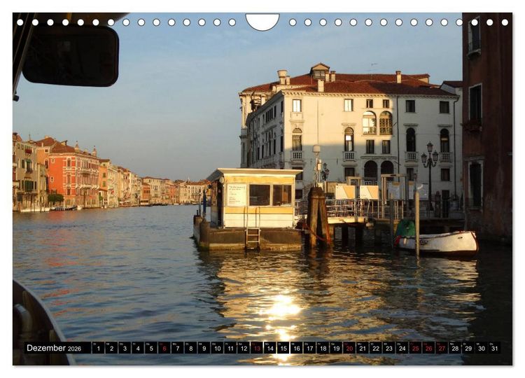Produktbild: Auf den Kan&auml;len von Venedig (Wandkalender 2026 DIN A4 quer), CALVENDO Monatskalender
