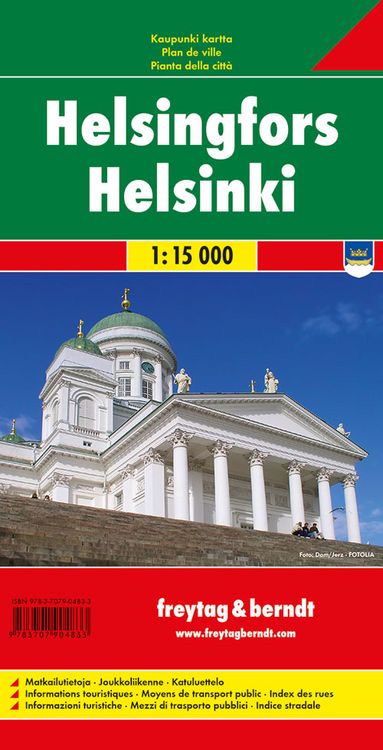 Produktbild: Helsinki 1 : 15 000. Stadtplan
