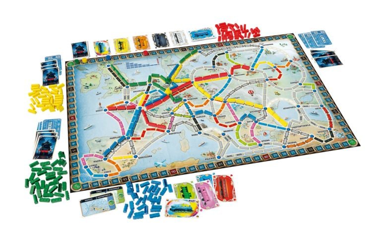 Produktbild: Asmodee - Zug um Zug Europa (Refresh)