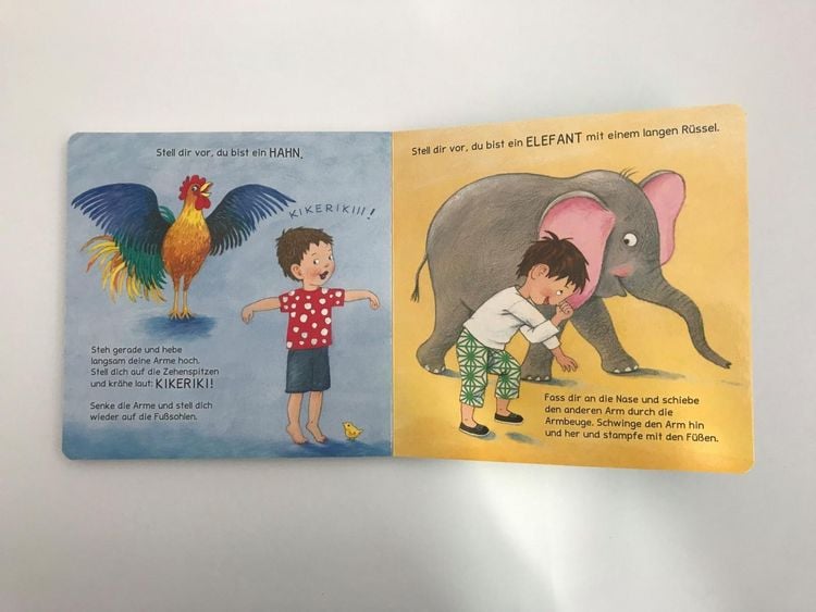 Produktbild: Turnen wie die Tiere - Yoga f&uuml;r Kinder