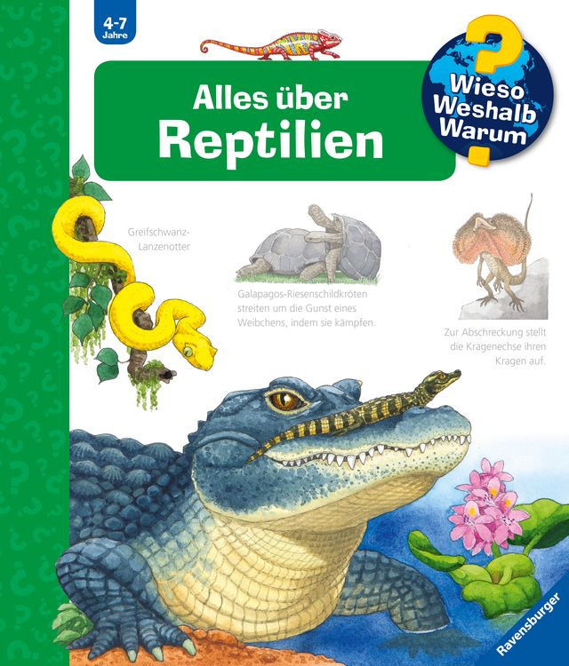 Produktbild: Wieso? Weshalb? Warum? Band 64 - Alles &uuml;ber Reptilien
