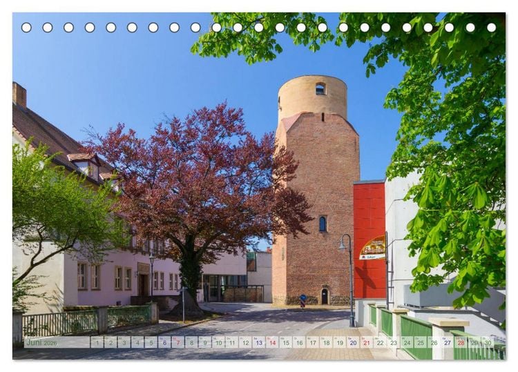 Produktbild: Bad Liebenwerda im Fr&uuml;hling (Tischkalender 2026 DIN A5 quer), CALVENDO Monatskalender