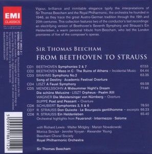 Produktbild: Beecham, T: Beecham:The Later Tradition