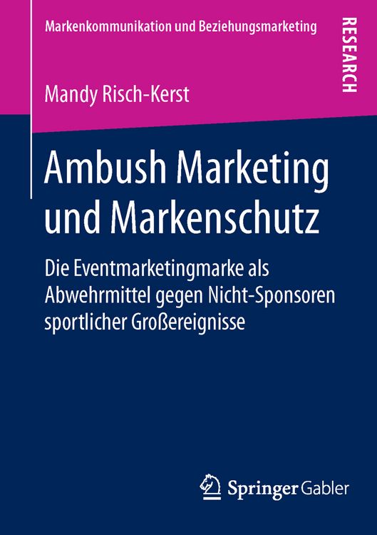 Produktbild: Ambush Marketing und Markenschutz