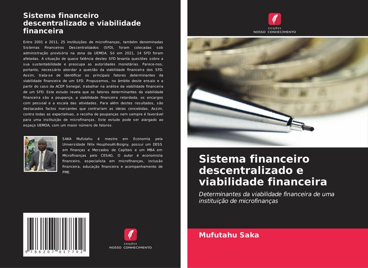 Produktbild: Sistema financeiro descentralizado e viabilidade financeira