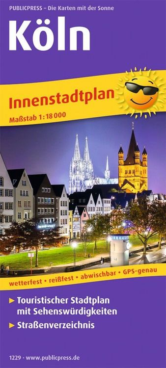 Produktbild: K&ouml;ln. Innenstadtplan 1:18 000