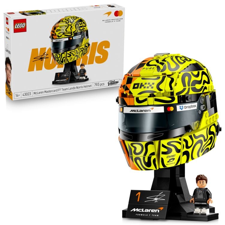 Produktbild: LEGO Editions 43023 McLaren Mastercard F1 Team Lando Norris&rsquo; Helm; Bauset