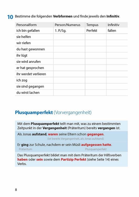 Produktbild: Grammatik 5.-7. Klasse, A5-Heft