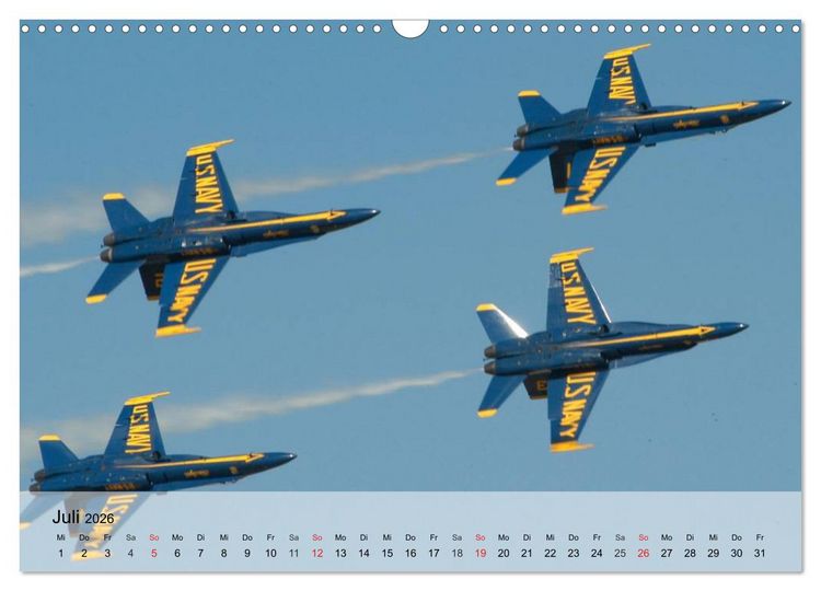 Produktbild: Flugschau in Reno (Wandkalender 2026 DIN A3 quer), CALVENDO Monatskalender