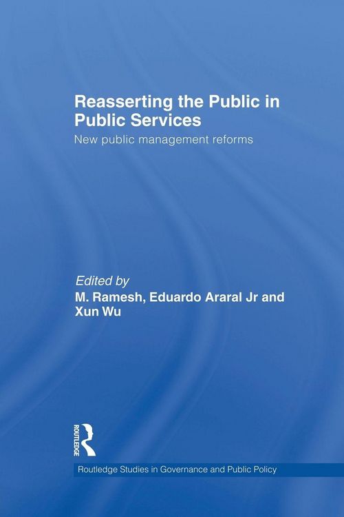 Produktbild: Reasserting the Public in Public Services