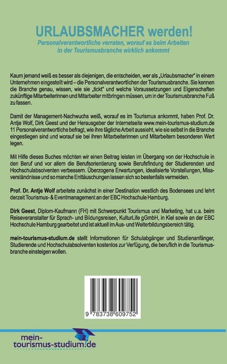 Produktbild: Urlaubsmacher werden!