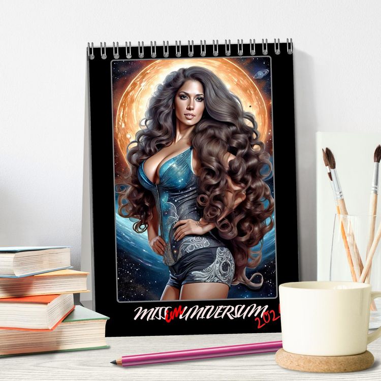 Produktbild: Miss im Universum (Tischkalender 2026 DIN A5 hoch), CALVENDO Monatskalender