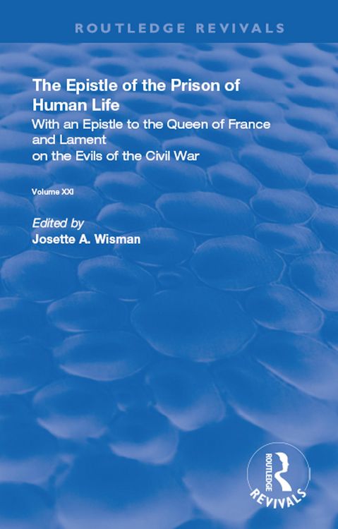Produktbild: The Epistle of the Prison of Human Life