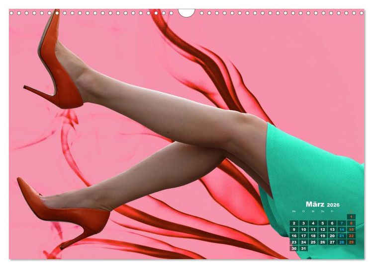 Produktbild: High Heels - Hohe Abs&auml;tze machen lange Beine (Wandkalender 2026 DIN A3 quer), CALVENDO Monatskalender