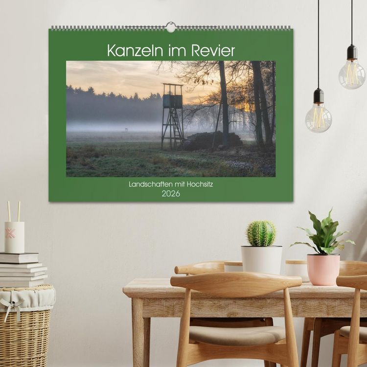 Produktbild: Kanzeln im Revier (Wandkalender 2026 DIN A2 quer), CALVENDO Monatskalender