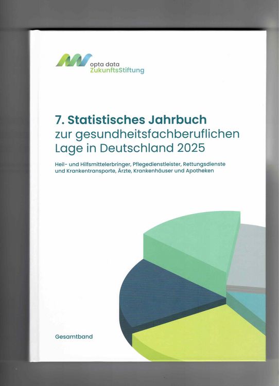 Produktbild: 7. Statistisches Jahrbuch zur gesundheitsfachberuflichen Lage in Deutschland 2025