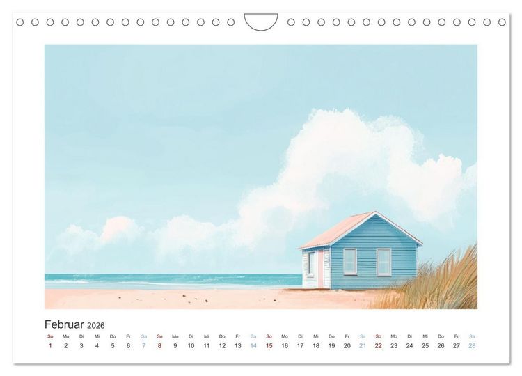 Produktbild: Die Wogen des Lichts (Wandkalender 2026 DIN A4 quer), CALVENDO Monatskalender