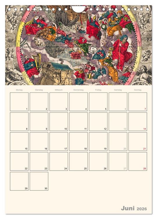 Produktbild: Zu den Sternen - mit Planerfunktion (Wandkalender 2026 DIN A4 hoch), CALVENDO Monatskalender