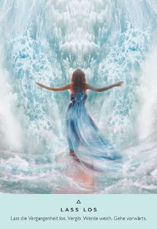 Produktbild: Healing Waters Orakel - 44 Karten mit Botschaften und Anleitungen