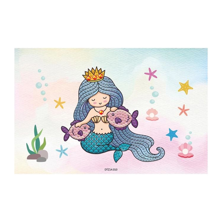 Produktbild: DOTZIES BY DIAMOND DOTZ - Diamond Painting Etui Meerjungfrau