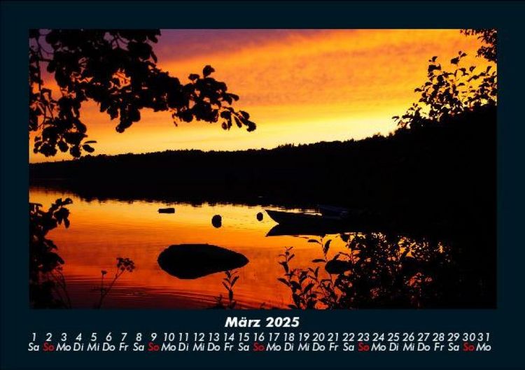 Produktbild: Tage am See 2025 Fotokalender DIN A5