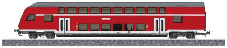 Produktbild: M&auml;rklin Start up 40402 H0 Doppelstock-Steuerwagen Regional Express DBbzf 761 der DB AG Steuerwagen 2. Klasse