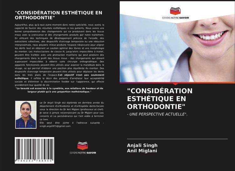 Produktbild: "consid&eacute;ration Esth&eacute;tique En Orthodontie"