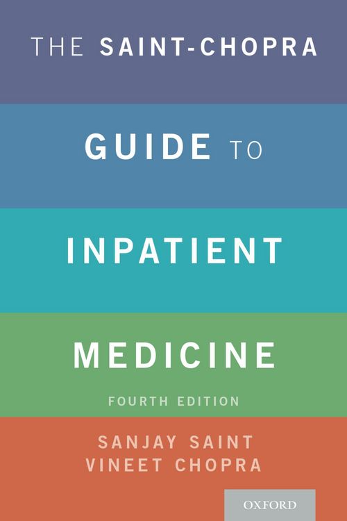 Produktbild: The Saint-Chopra Guide to Inpatient Medicine
